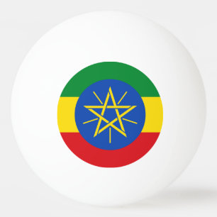 Bolinha De Ping Pong Bandeira da Etiópia