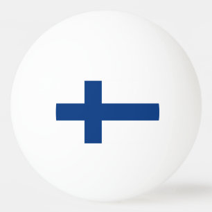 Bolinha De Ping Pong Bandeira da Finlândia
