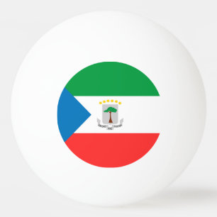 Bolinha De Ping Pong Bandeira da Guiné Equatorial