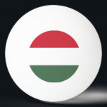 Bolinha De Ping Pong Bandeira da Hungria<br><div class="desc">Bandeira Patriótica da Hungria.</div>