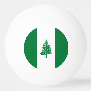 Bolinha De Ping Pong Bandeira da Ilha Norfolk