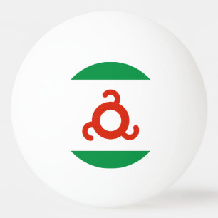 Bolinha De Ping Pong Bandeira da Ingushetia