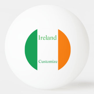 Bolinha De Ping Pong Bandeira da Irlanda Thunder_Cove