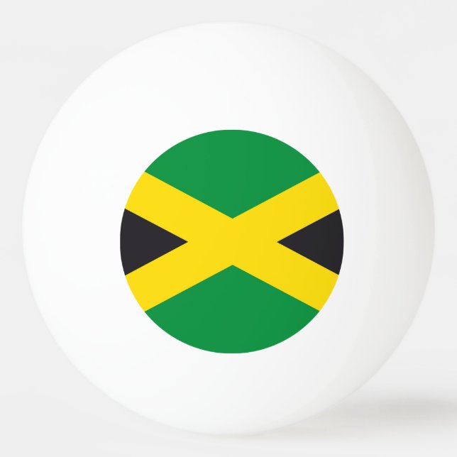 Bolinha De Ping Pong bandeira da Jamaica (Frente)