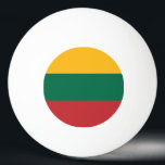 Bolinha De Ping Pong Bandeira da Lituânia<br><div class="desc">Bandeira da Lituânia</div>