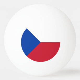 Bolinha De Ping Pong Bandeira da República Checa