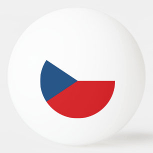 Bolinha De Ping Pong Bandeira da República Checa
