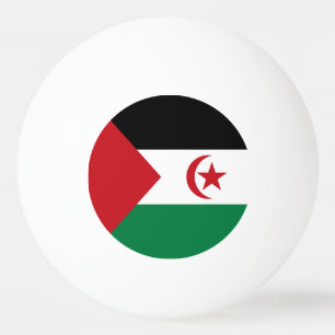 Bolinha De Ping Pong Bandeira da República Democrática Árabe do Sara