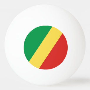 Bolinha De Ping Pong Bandeira da República do Congo