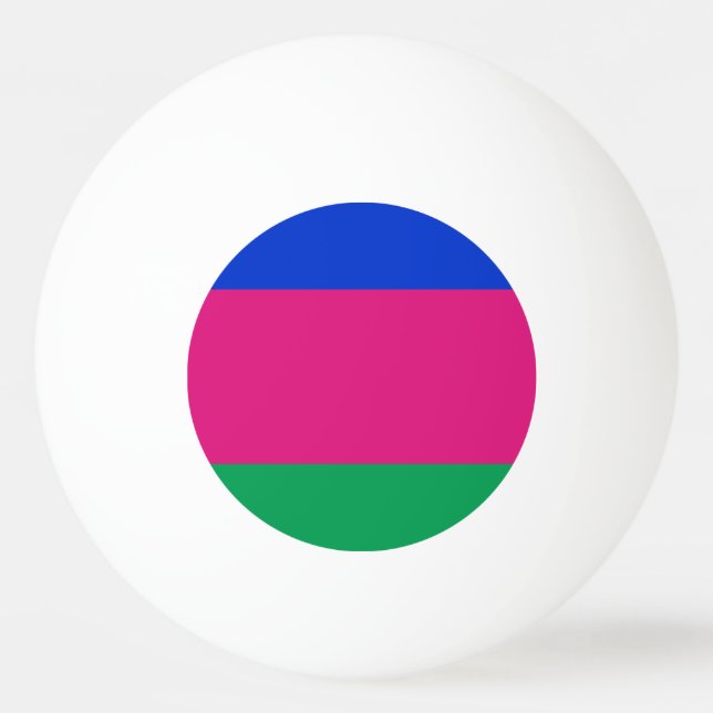 Bolinha De Ping Pong Bandeira da República Popular de Kuban (Frente)