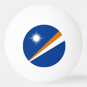 Bolinha De Ping Pong Bandeira das Ilhas Marshall