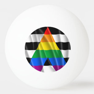 Bolinha De Ping Pong Bandeira de Aliado Reto Design Ondulado -.png