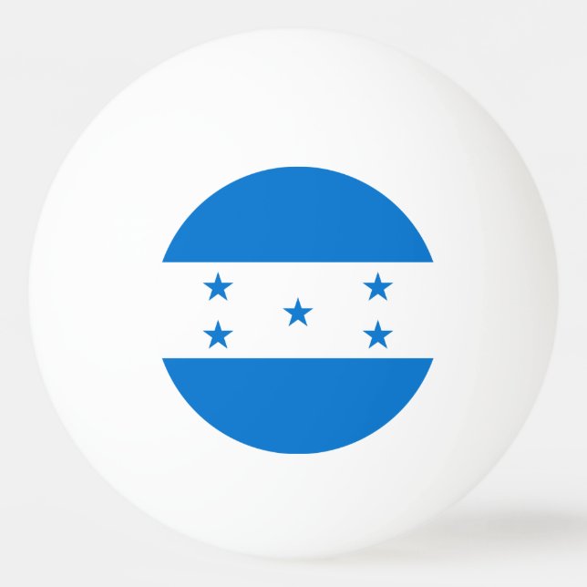 Bolinha De Ping Pong Bandeira de Honduras (Frente)