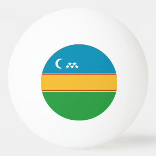 Bolinha De Ping Pong Bandeira de Karakalpakstan