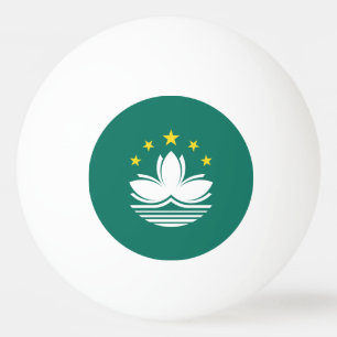 Bolinha De Ping Pong Bandeira de Macau