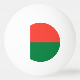 Bolinha De Ping Pong bandeira de Madagáscar