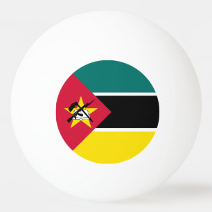 Bolinha De Ping Pong Bandeira de Moçambique