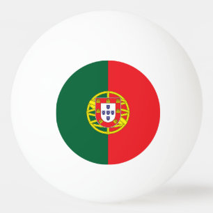 Bolinha De Ping Pong Bandeira de Portugal