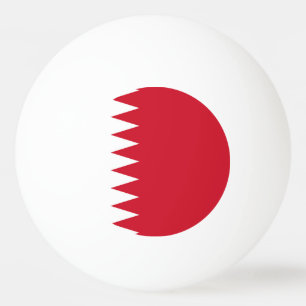 Bolinha De Ping Pong Bandeira do Bahrein