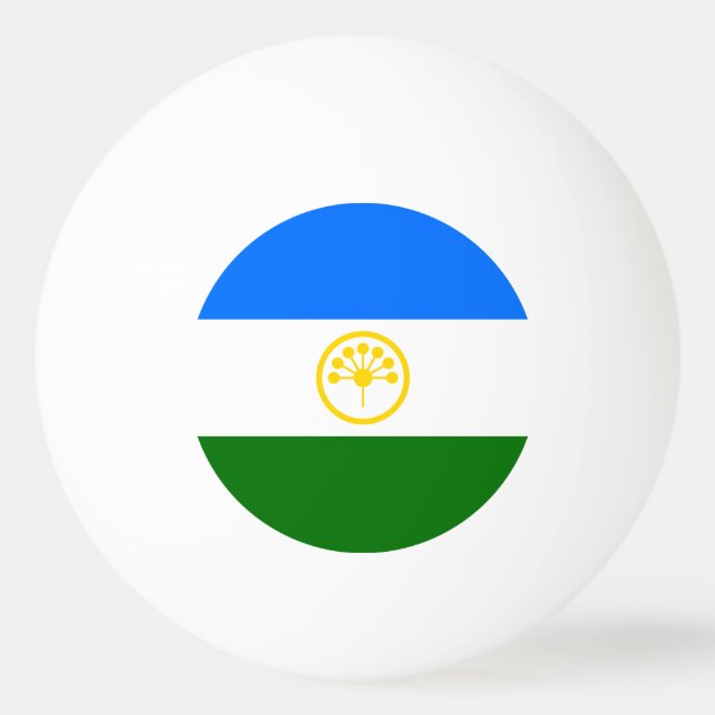 Bolinha De Ping Pong Bandeira do Bashkortostan (Verso)