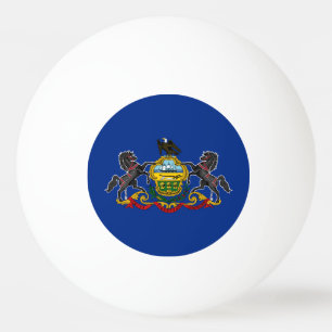 Bolinha De Ping Pong Bandeira do Estado da Pensilvânia