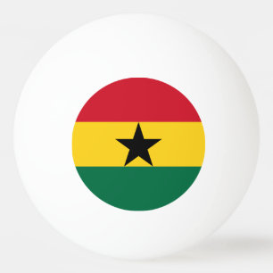 Bolinha De Ping Pong Bandeira do Gana
