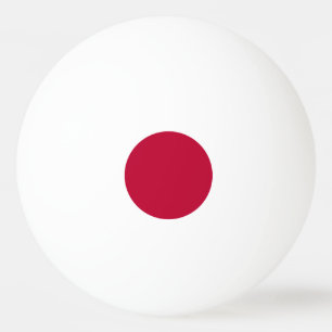 Bolinha De Ping Pong Bandeira do Japão