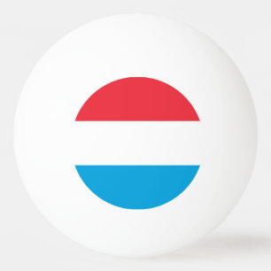 Bolinha De Ping Pong Bandeira do Luxemburgo