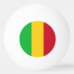 Bolinha De Ping Pong Bandeira do Mali