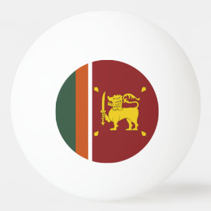 Bolinha De Ping Pong Bandeira do Sri Lanka