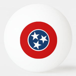 Bolinha De Ping Pong Bandeira do Tennessee
