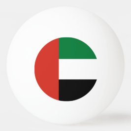Bolinha De Ping Pong bandeira dos Emirados Árabes Unidos