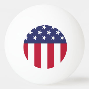 Bolinha De Ping Pong Bandeira dos Estados Unidos da América