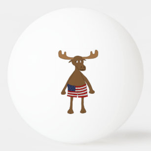 Bolinha De Ping Pong Bandeira dos Estados Unidos, Eh?
