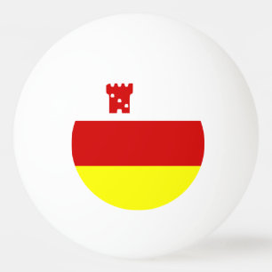Bolinha De Ping Pong Bandeira dos Papais noeis Barbara, California Ping