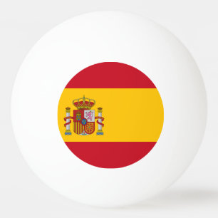 Bolinha De Ping Pong bandeira espanhola