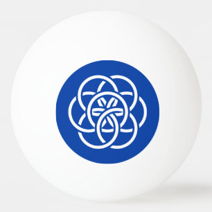 Bolinha De Ping Pong Bandeira Internacional do Planeta Terra
