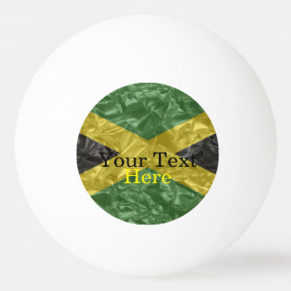 Bolinha De Ping Pong Bandeira jamaicana - Invertida