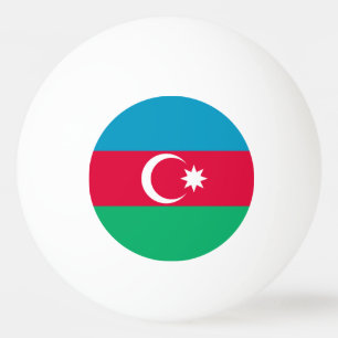 Bolinha De Ping Pong Bandeira Patriótica do Azerbaijão