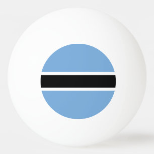 Bolinha De Ping Pong Bandeira Patriótica do Botsuana