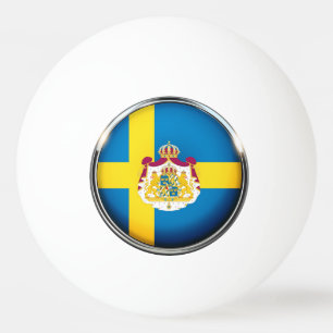 Bolinha De Ping Pong Bandeira sueco