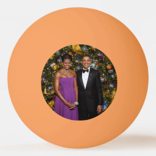 Bolinha De Ping Pong Barack Obama Presidente dos EUA Casa Branca Natal