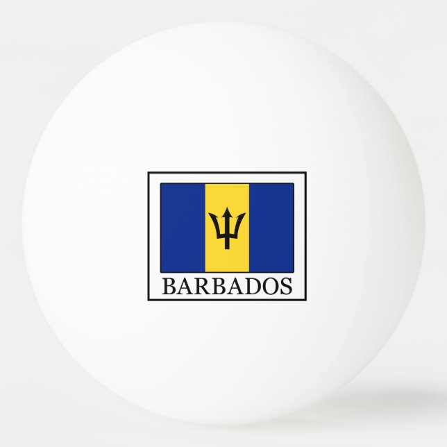 Bolinha De Ping Pong Barbados (Frente)