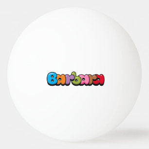 Bolinha De Ping Pong Barbara