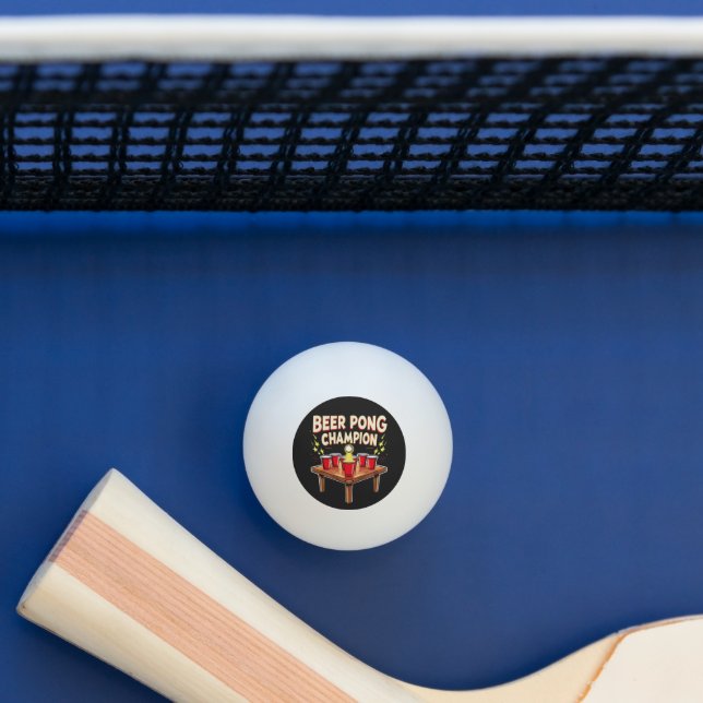 Bolinha De Ping Pong Bebendo de pinos do campeão de pinos da cerveja (Mesa)