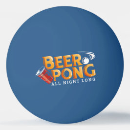 Bolinha De Ping Pong Beer Pong A Noite Toda Engraçado
