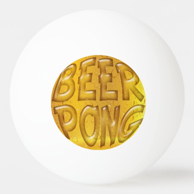 Bolinha De Ping Pong Beer Pong Champ (Frente)