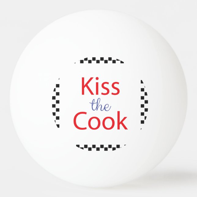 Bolinha De Ping Pong Beija O Cook (Frente)