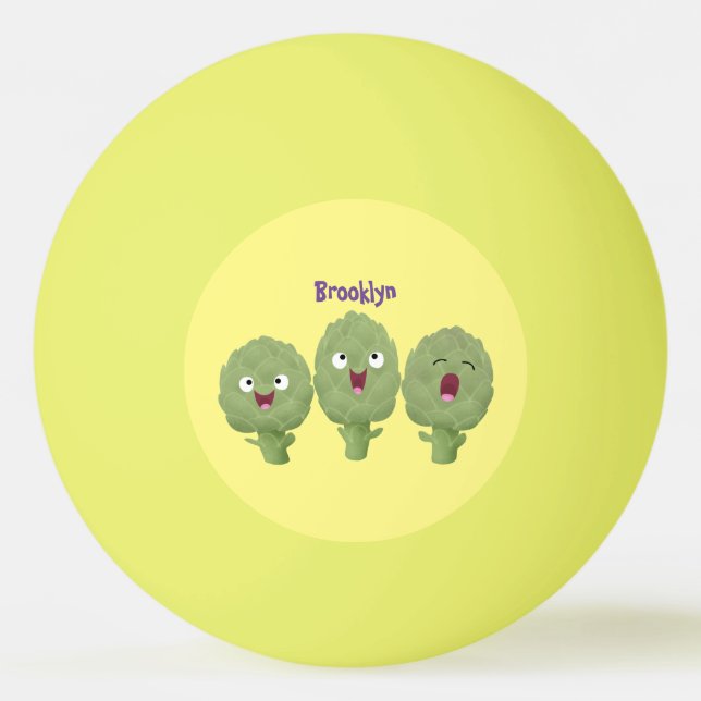 Bolinha De Ping Pong Bela canção de alcachofras (Frente)