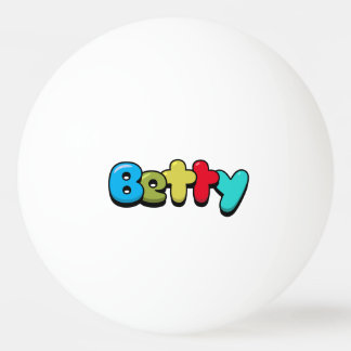 Bolinha De Ping Pong Betty